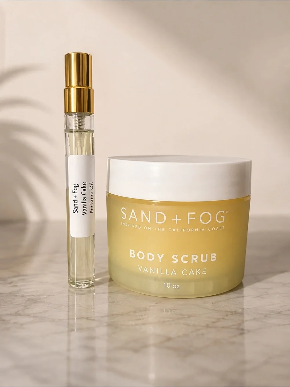 Vanilla Cake Body Scrub & Oil Duo